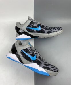 Nike Kobe 7 System Duke Treasure Blue White Black For Sale 1