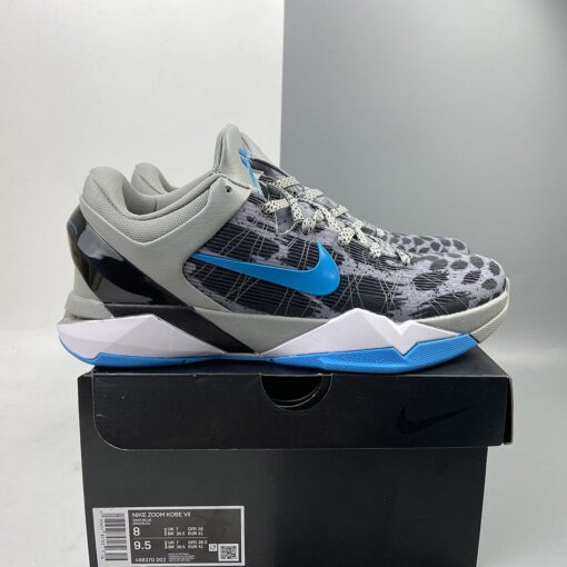 Nike Kobe 7 System Duke Treasure Blue White Black For Sale 7