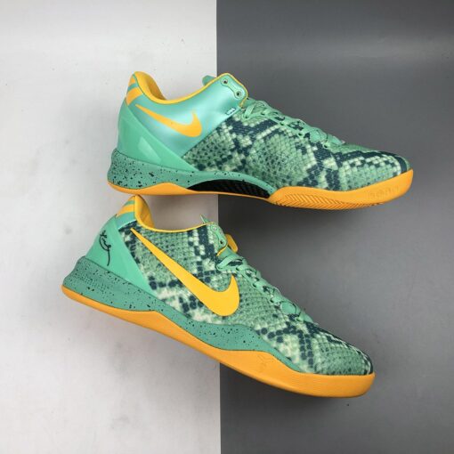 Nike Kobe 8 System Green Glow Laser Orange For Sale 1