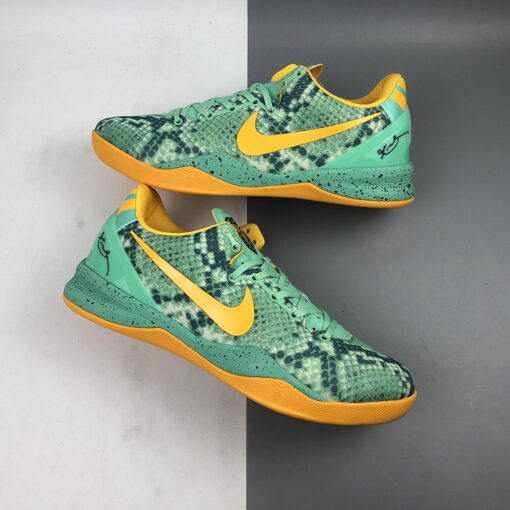 Nike Kobe 8 System Green Glow Laser Orange For Sale