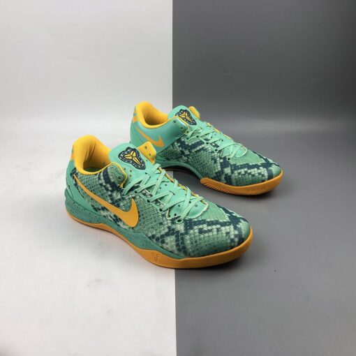 Nike Kobe 8 System Green Glow Laser Orange For Sale 6