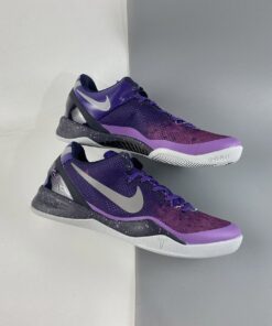 Nike Kobe 8 System Playoffs Court Purple Pure Platinum For Sale 1