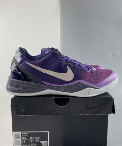 Nike Kobe 8 System Playoffs Court Purple Pure Platinum For Sale 7