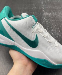 Nike Kobe 8 White Radiant Emerald FQ3549 101 For Sale 1