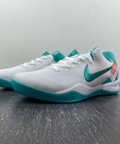 Nike Kobe 8 White Radiant Emerald FQ3549 101 For Sale 4