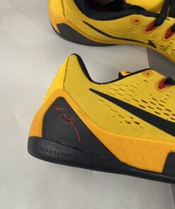 Nike Kobe 9 EM Low Bruce Lee University Gold Black For Sale 1