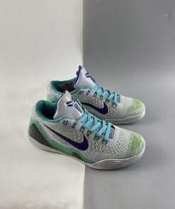 Nike Kobe 9 Elite Low Grey Green Blue For Sale 6