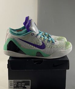 Nike Kobe 9 Elite Low Grey Green Blue For Sale 7