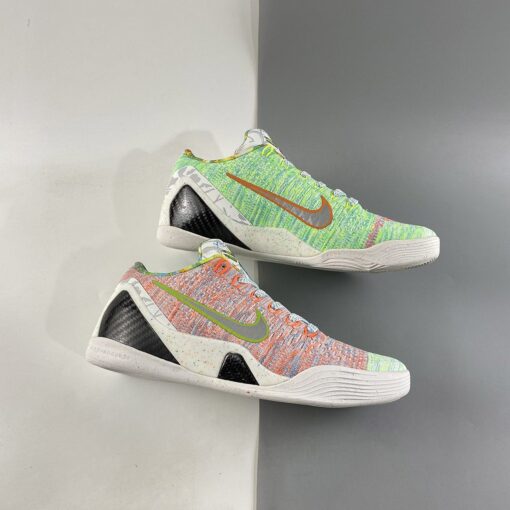 Nike What The Kobe 9 Elite Multi Color Chlorine Blue Black 1