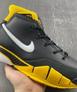 Nike Zoom Kobe 1 Protro Del Sol Black White Varsity Maize For Sale 1