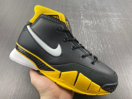 Nike Zoom Kobe 1 Protro Del Sol Black White Varsity Maize For Sale 1