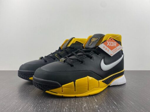 Nike Zoom Kobe 1 Protro Del Sol Black White Varsity Maize For Sale 2