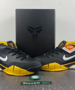 Nike Zoom Kobe 1 Protro Del Sol Black White Varsity Maize For Sale 5