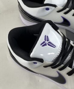 Nike Zoom Kobe 4 Inline White Black Varsity Purple For Sale 3