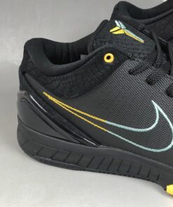 Nike Zoom Kobe 4 Protro Black Snake Black Aurora Green University Gold 5