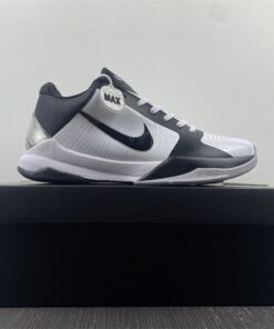 Nike Zoom Kobe 5 TB Black White For Sale 6