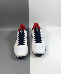 Nike Zoom Kobe 5 United We Rise White Dark Obsidian Sport Red For Sale 6