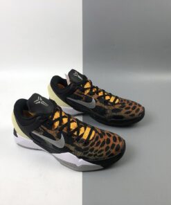 Nike Zoom Kobe 7 Cheetah Orange Medium Grey Black Sail 7