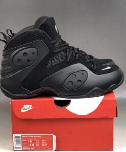 Nike Zoom Rookie Black White University Red For Sale 7