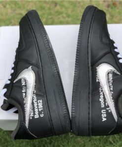 Off White Nike Air Force 1 07 Virgil MoMa Black sneaker 600x450 1