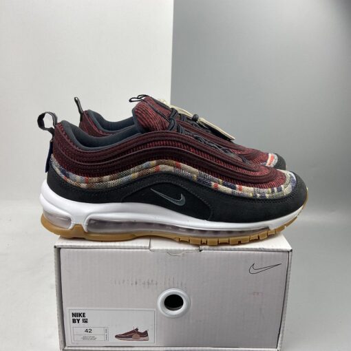 Pendleton Nike Air Max 97 By You Black Multi DC3494 993 For Sale 7