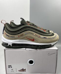 Pendleton Nike Air Max 97 By You Black Olive DC3494 992 For Sale 7