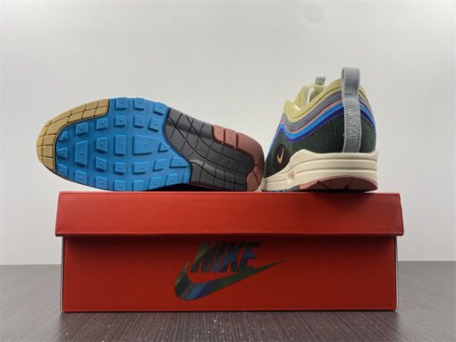 Sean Wotherspoon x Nike Air Max 97 1 Light Blue Fury Lemon Wash For Sale 3 2