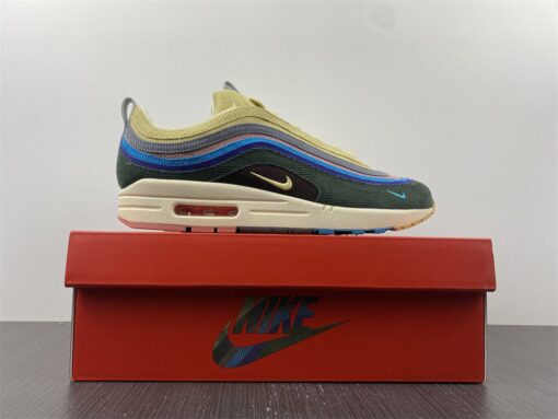 Sean Wotherspoon x Nike Air Max 97 1 Light Blue Fury Lemon Wash For Sale 4 2