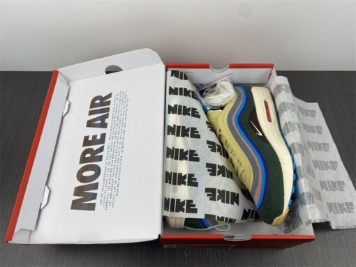 Sean Wotherspoon x Nike Air Max 97 1 Light Blue Fury Lemon Wash For Sale 5 2