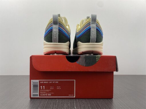 Sean Wotherspoon x Nike Air Max 97 1 Light Blue Fury Lemon Wash For Sale 9 2