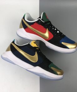 Undefeated x Nike Kobe 5 Protro Double Digits Multi Color Metallic Gold 1 1