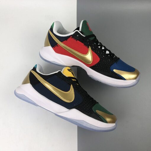 Undefeated x Nike Kobe 5 Protro Double Digits Multi Color Metallic Gold 1 1