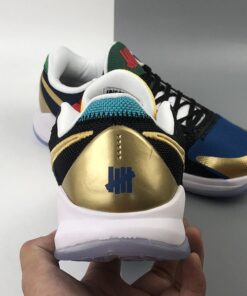 Undefeated x Nike Kobe 5 Protro Double Digits Multi Color Metallic Gold 5 1