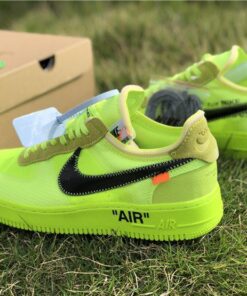 Volt Off White Nike air force 1 low shoes