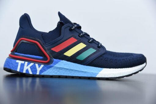 adidas ultra boost 20 tokyo navyglory redshock yellow cj7mb