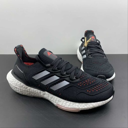 adidas ultraboost 22 heat.rdy blackclear orangecrystal white vtqh2