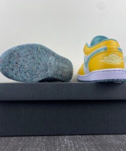 air jordan 1 low recycled grind citron pulseglacier ice white for sale frajq