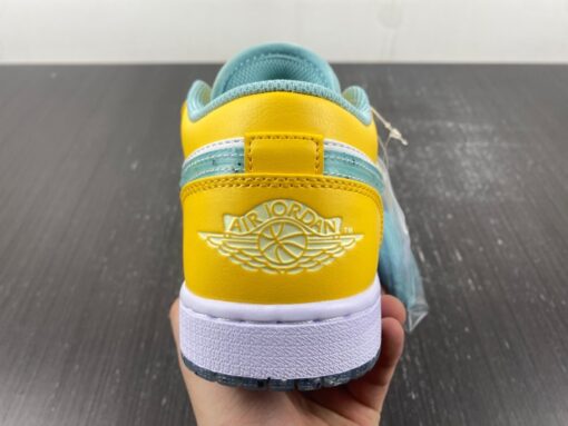 air jordan 1 low recycled grind citron pulseglacier ice white for sale kzgbj