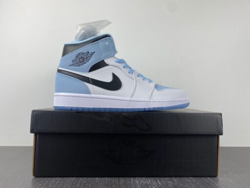 air jordan 1 mid whiteice blue black dv1308 104 for sale