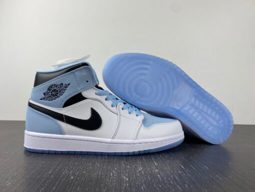 air jordan 1 mid whiteice blue black dv1308 104 for sale