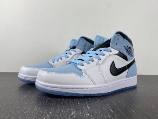 air jordan 1 mid whiteice blue black dv1308 104 for sale mnpit