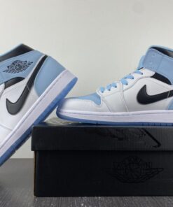 air jordan 1 mid whiteice blue black dv1308 104 for sale ojned