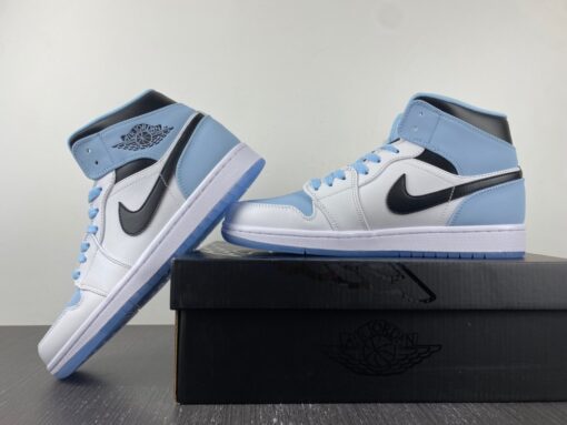 air jordan 1 mid whiteice blue black dv1308 104 for sale ojned