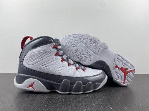 air jordan 9 whitefire red cool grey for sale idzgw
