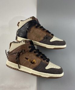 bodega x nike dunk high E2809ClegendE2809D fauna brownrustic velvet brown multi color for sale mzhyg