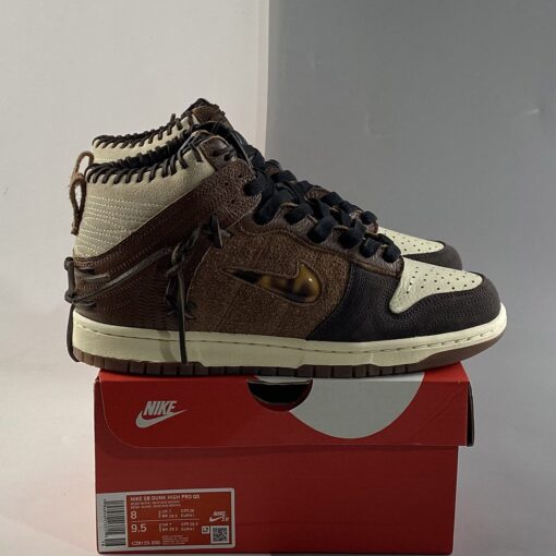 bodega x nike dunk high E2809ClegendE2809D fauna brownrustic velvet brown multi color for sale v3hzr