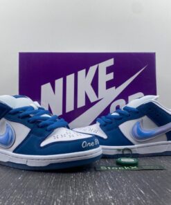 born x raised x nike sb dunk low whiteblue fn7819 400 for sale fdk8o