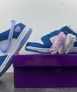 born x raised x nike sb dunk low whiteblue fn7819 400 for sale ptjyx