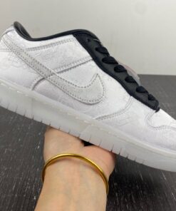 clot x fragment x nike dunk low whiteblack for sale czcee