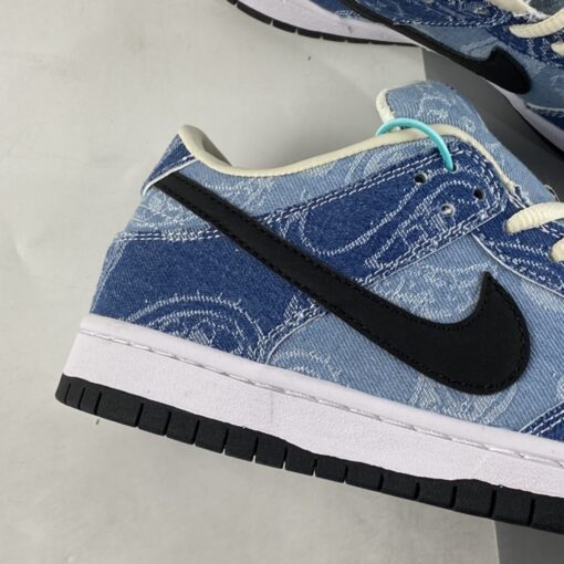 cusotm nike dunk low denim for sale tvhsf